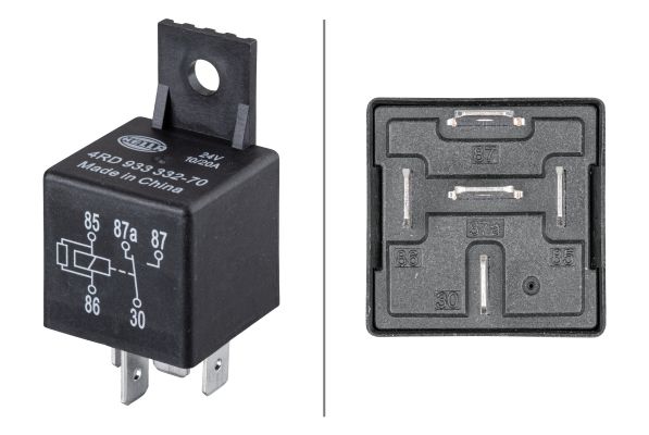 HELLA 4RD 933 332-701 Relė, pagrindinė srovė