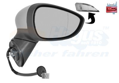 VAN WEZEL 1801808 Exterior mirror