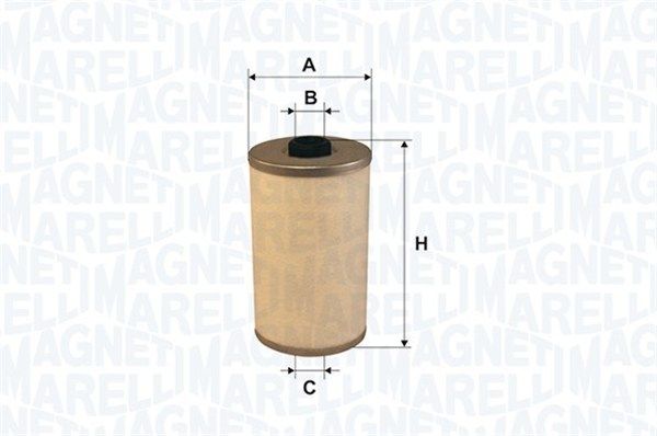 MAGNETI MARELLI 153071762478 Fuel filter
