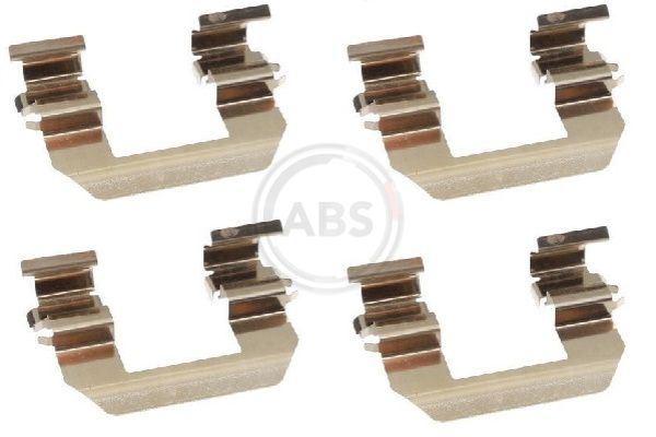 A.B.S. 1693Q Priedų komplektas, diskinių stabdžių trinkelės
