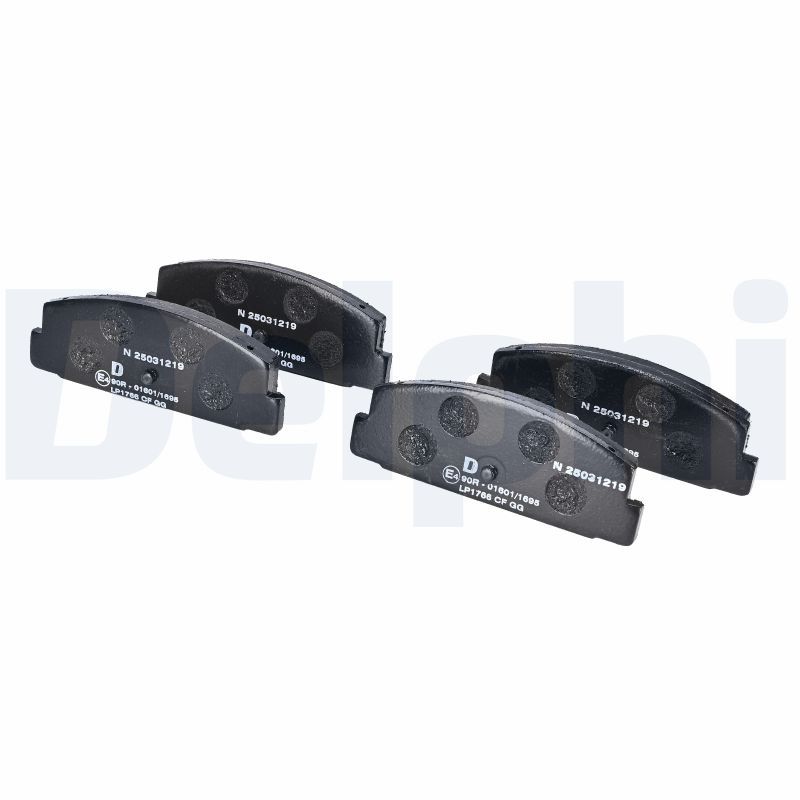 DELPHI LP1766 Brake pad set, disc brake