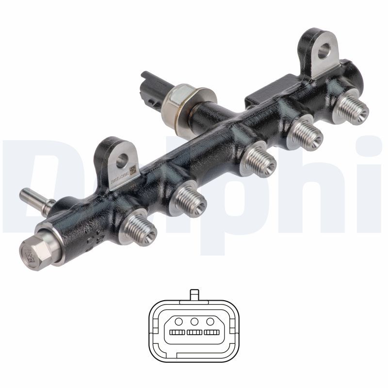 DELPHI 28285170-12B1 Distributor pipe, fuel