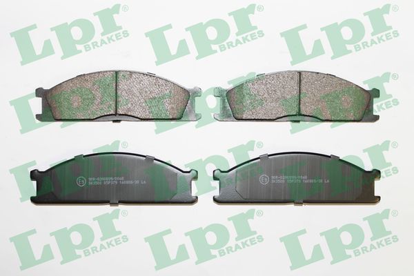 LPR 05P379 Brake pad set, disc brake