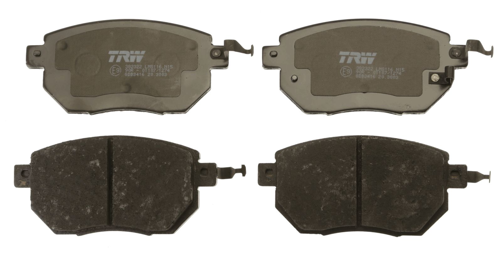 Brake Pad Set, disc brake-1