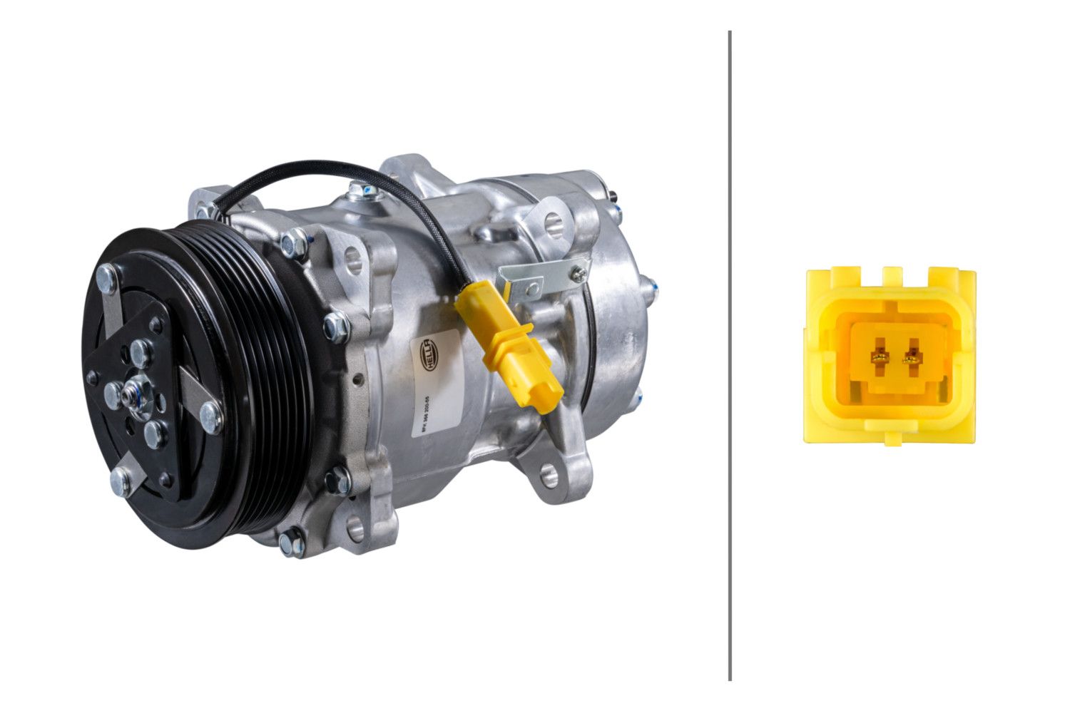 HELLA 8FK 366 200-551 Compressor, air conditioning