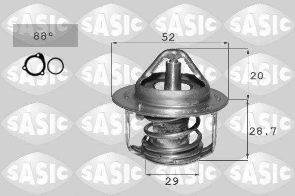 SASIC 3306134 Thermostat, coolant