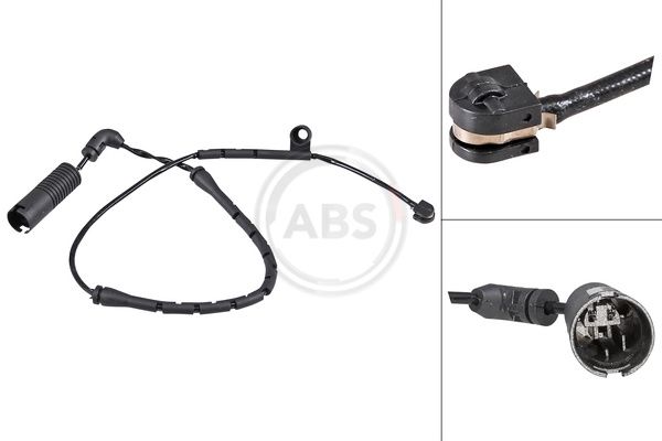 įspėjimo kontaktas, stabdžių trinkelių susidėvėjimas