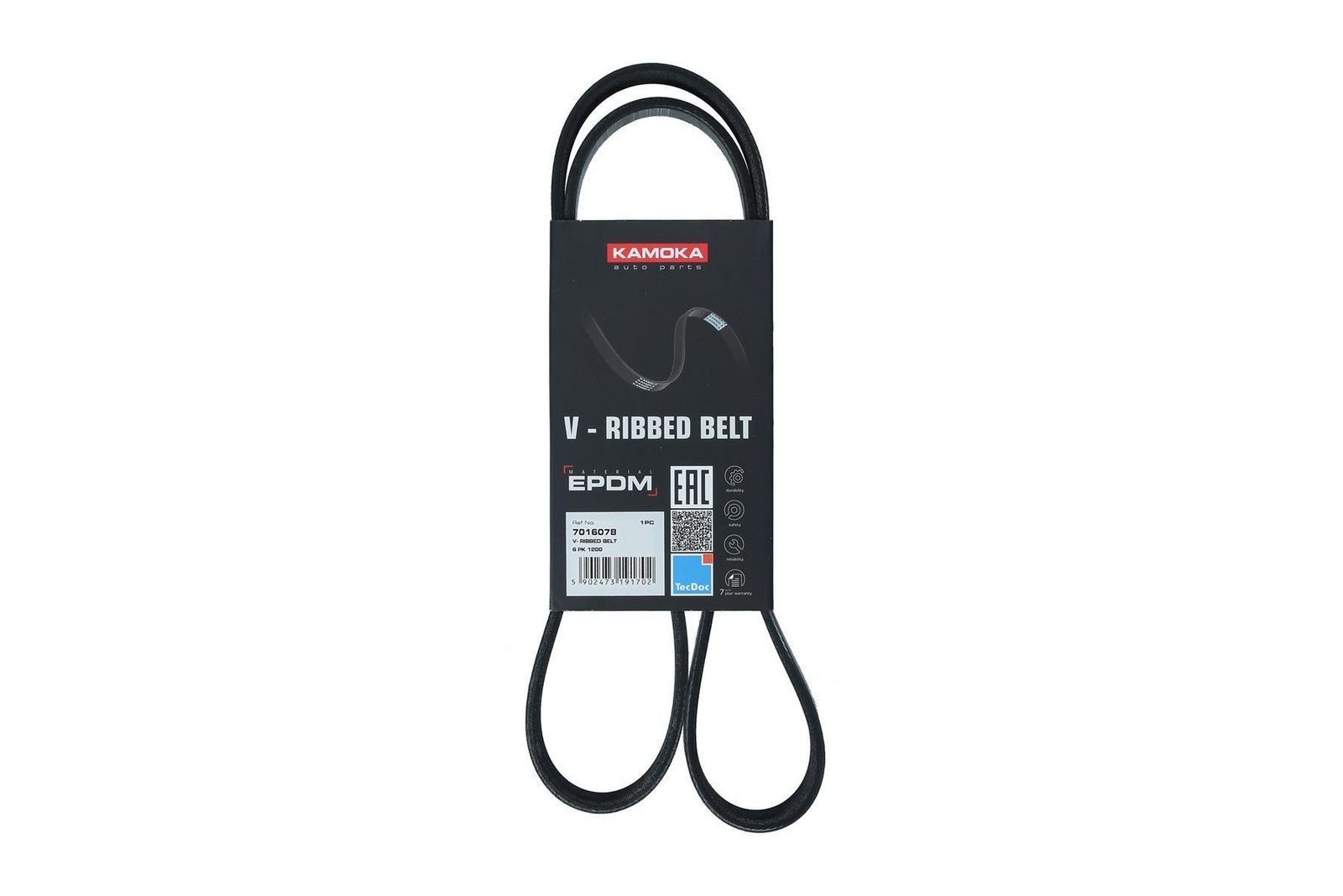 KAMOKA 7016078 V-ribbed belt