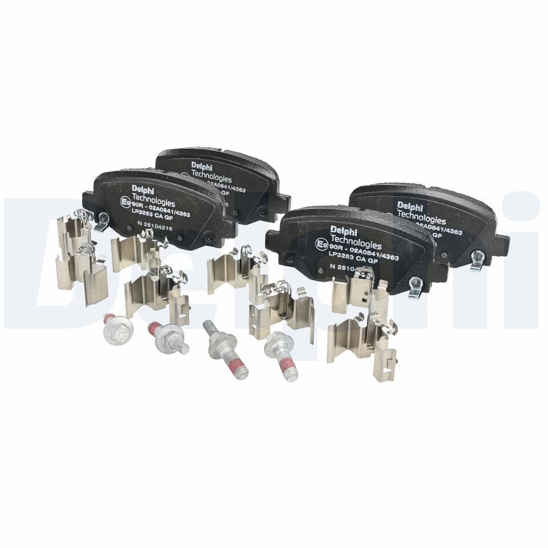 DELPHI LP3253 Brake pad set, disc brake