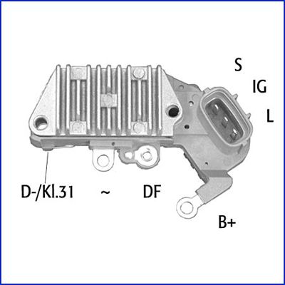 HÜCO 132890 Alternator regulator
