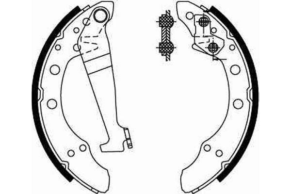 Brake Shoe Set-1
