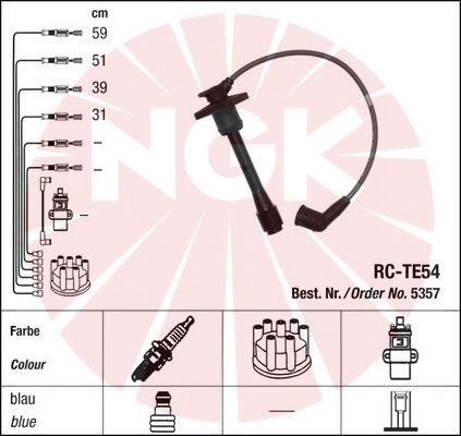 NGK 5357 Ignition cable kit