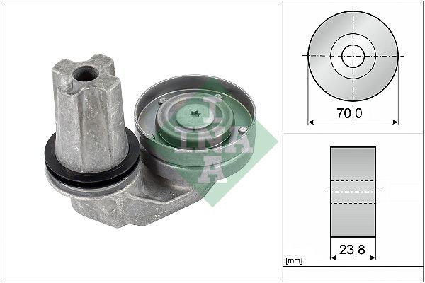 SCHAEFFLER INA 534 0635 10 Belt tensioner, v-ribbed belt