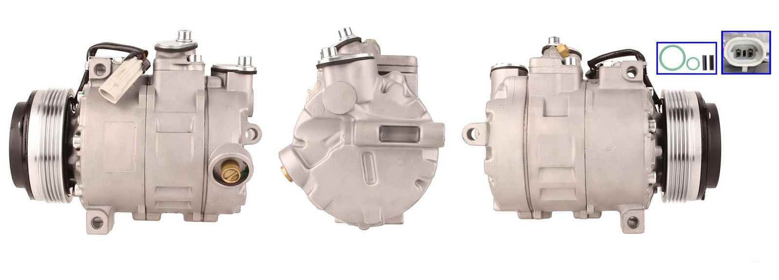 LUCAS ACP209 Compressor, air conditioning