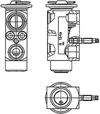 MAHLE AVE 60 000P Expansion valve, air conditioning