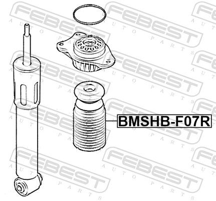 Protective Cap/Bellow, shock absorber-1