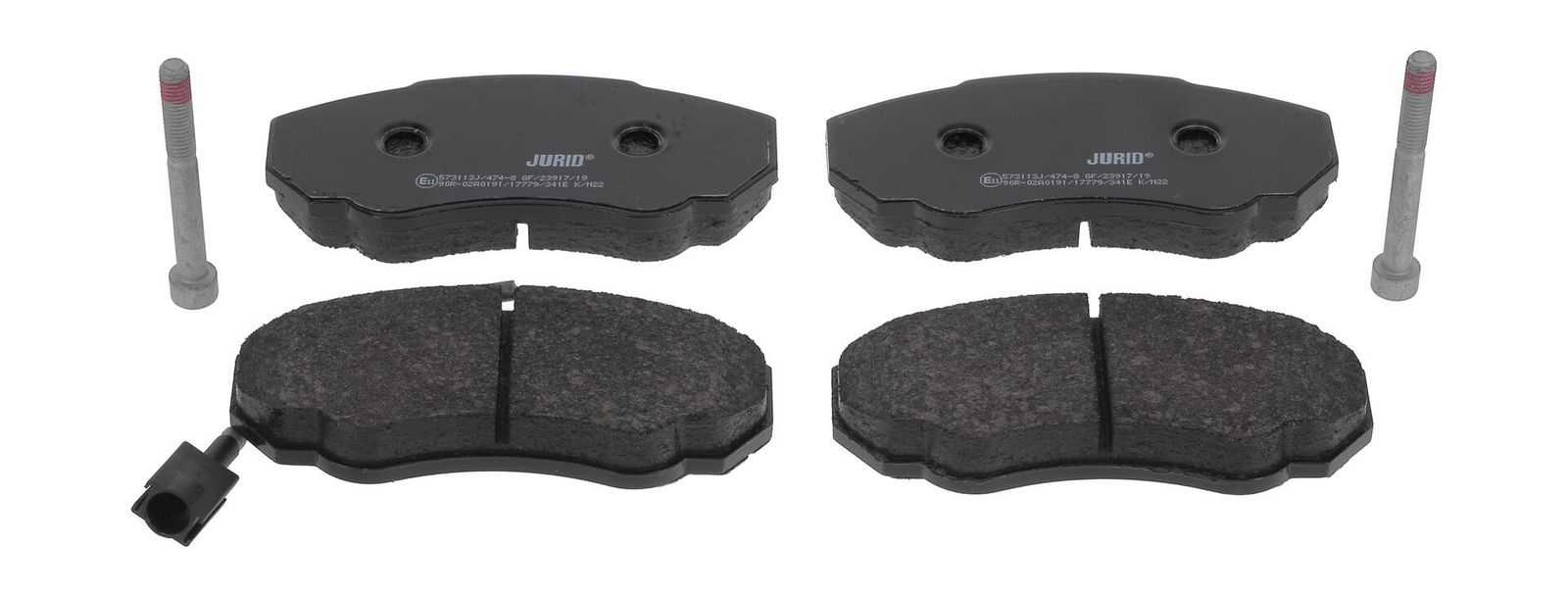 JURID 573113J Brake pad set, disc brake