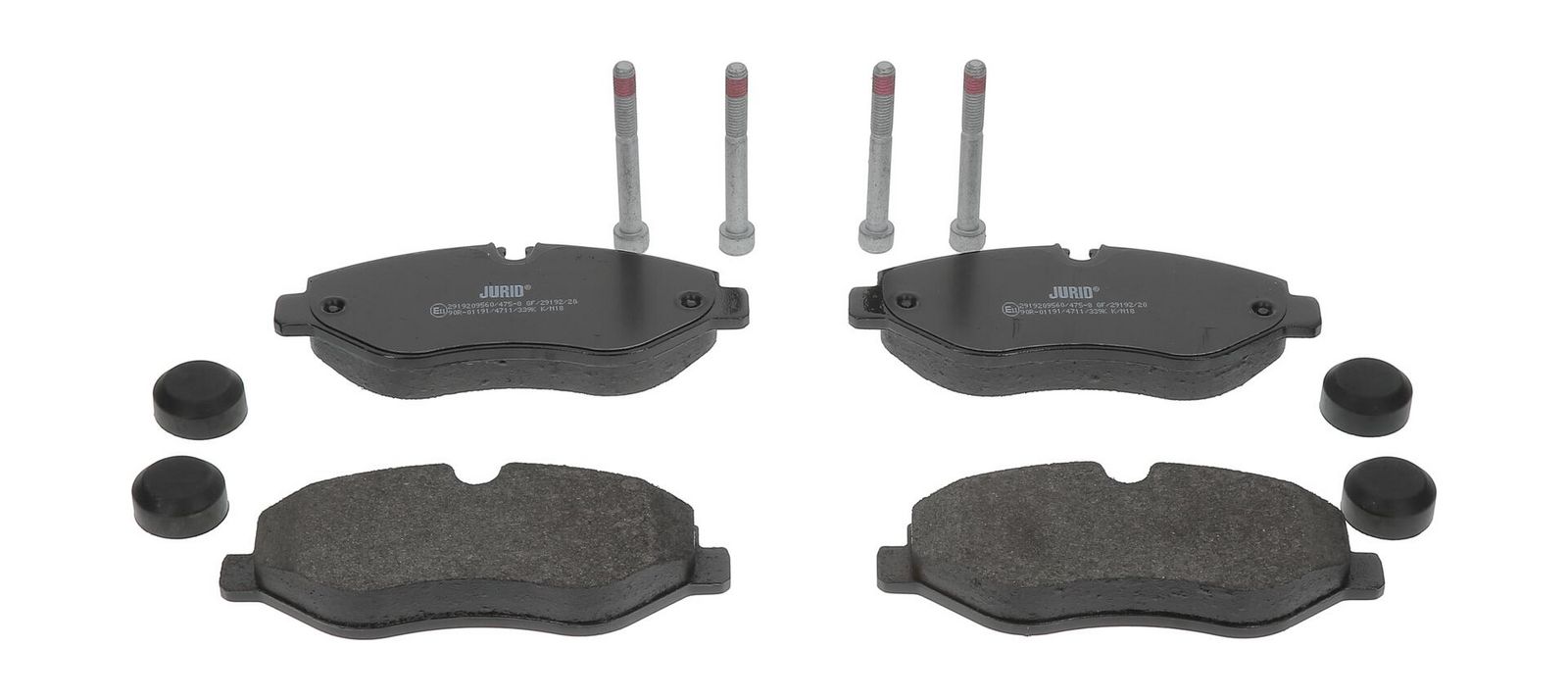 JURID 2919209560 Brake pad set, disc brake