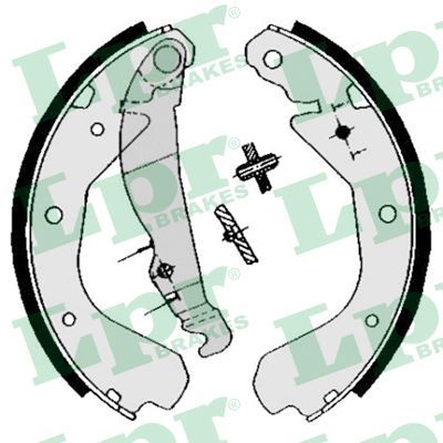 LPR 04640 Brake shoe set