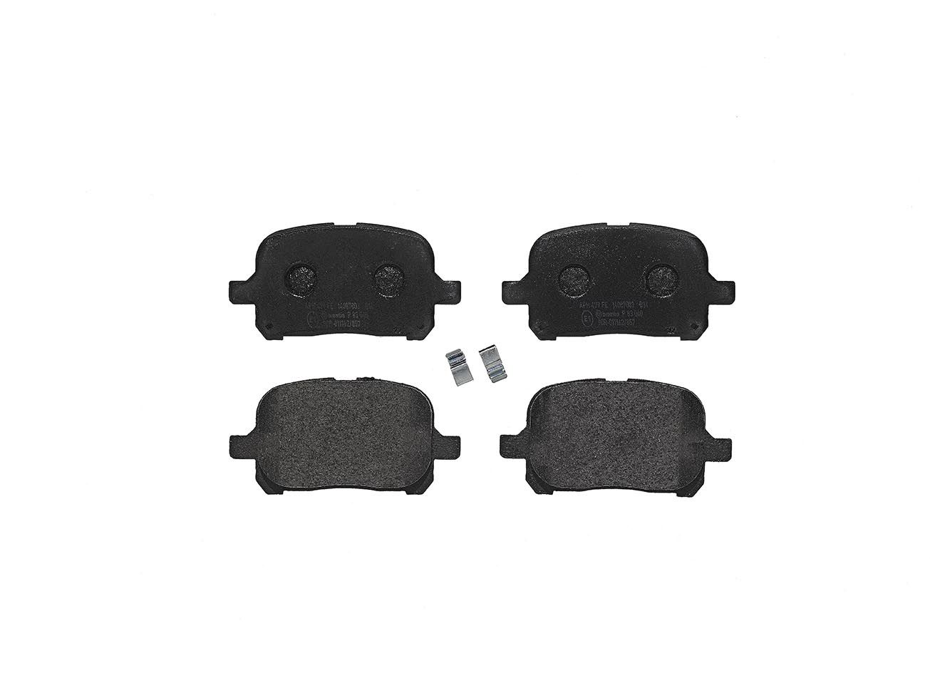 BREMBO P 83 040 Brake pad set, disc brake