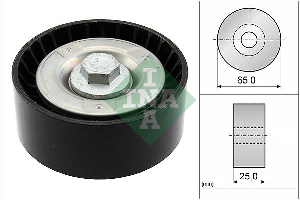 SCHAEFFLER INA 532 0855 10 Deflection/guide pulley, v-ribbed belt