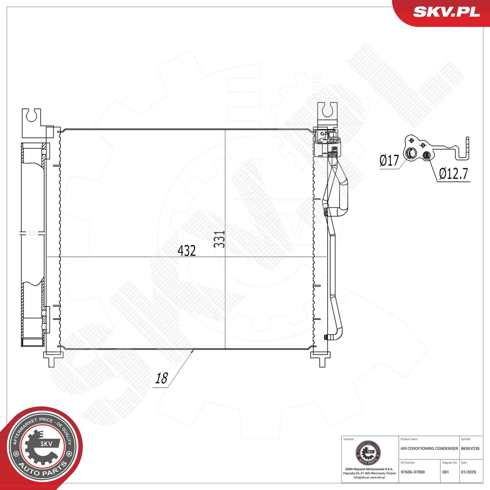 Condenser, air conditioning-2