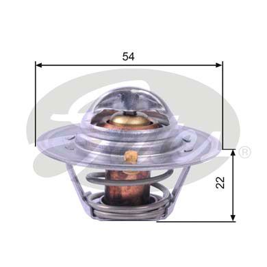 Thermostat, coolant