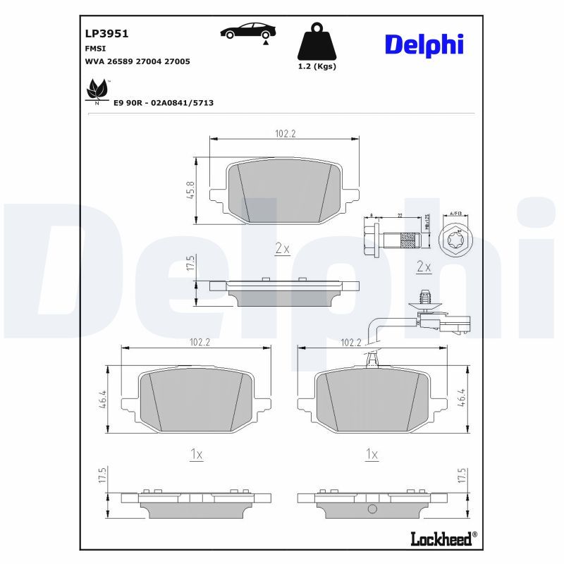 Brake Pad Set, disc brake-3