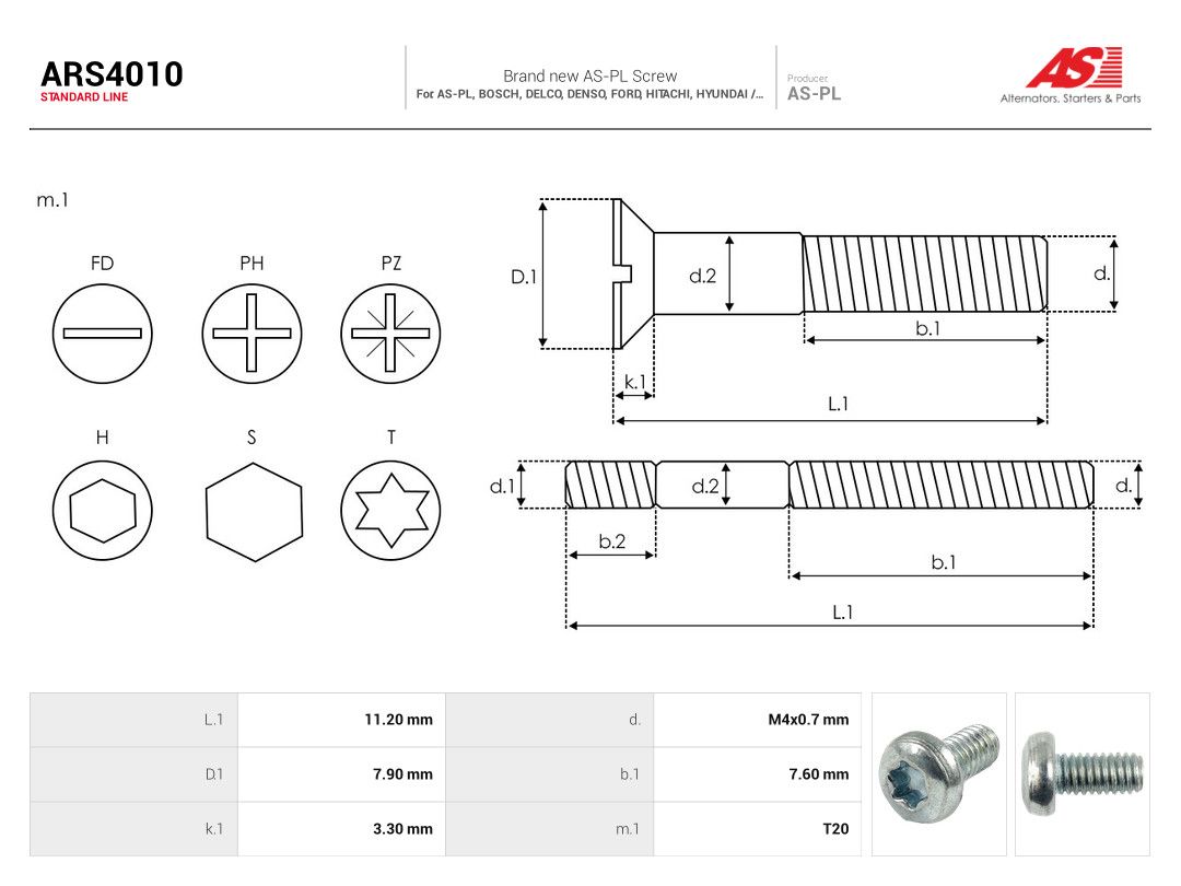 Repair Set, alternator-2