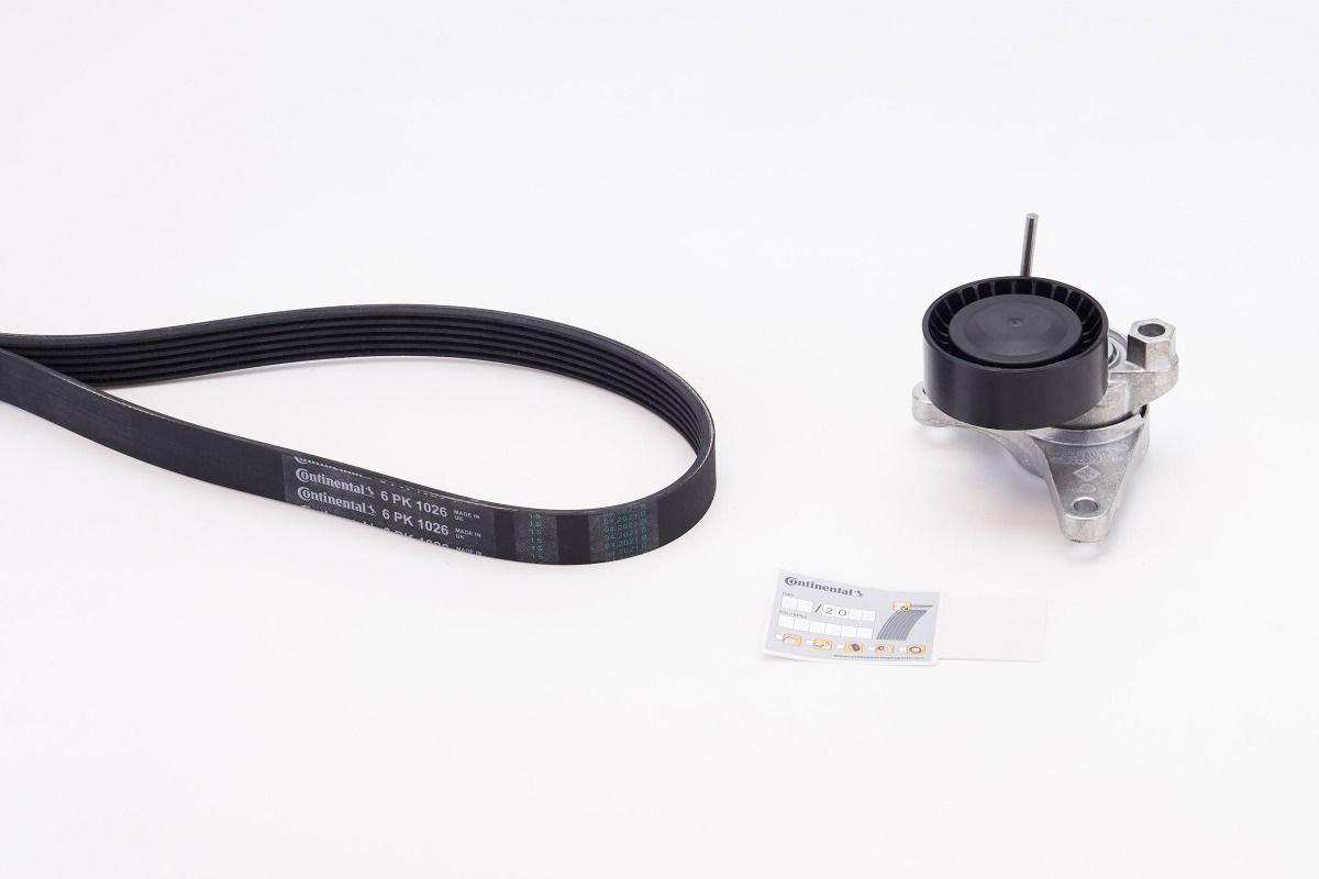 CONTINENTAL CTAM 6PK1026K1 V-ribbed belt set