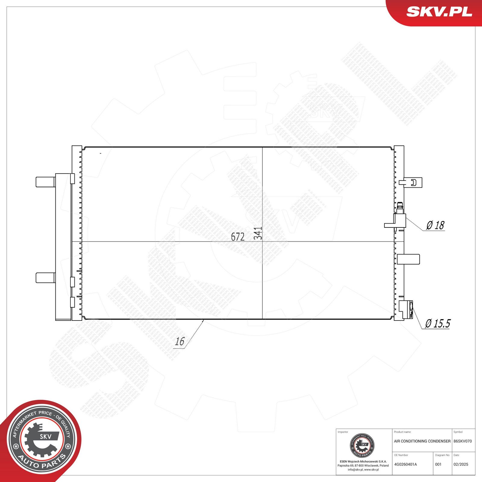 Condenser, air conditioning-4