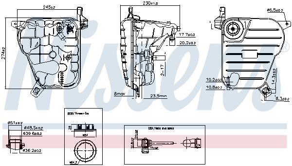 Expansion Tank, coolant-5