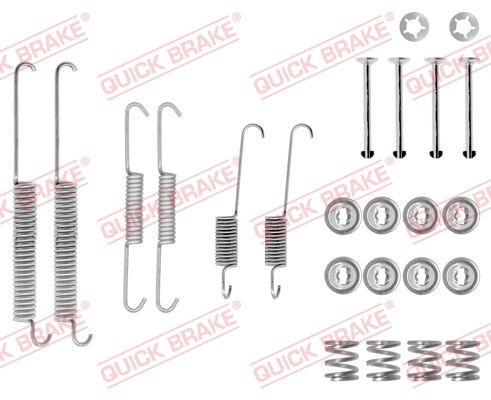 QUICK BRAKE 105-0678 Accessory kit, brake shoes