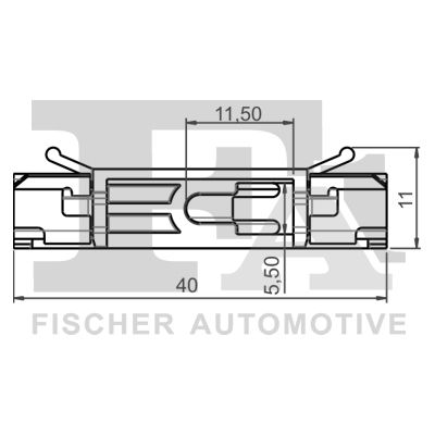 Retaining Clip, windows-1
