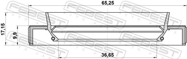 Shaft Seal, drive shaft-1