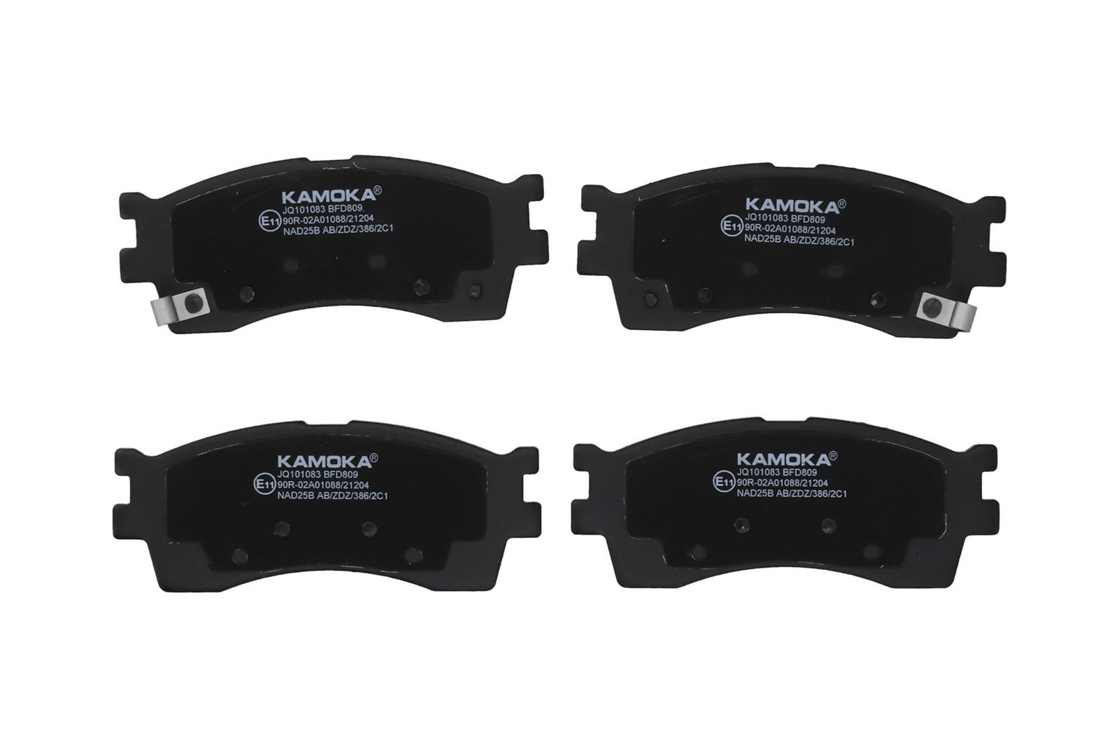 KAMOKA JQ101083 Brake pad set, disc brake