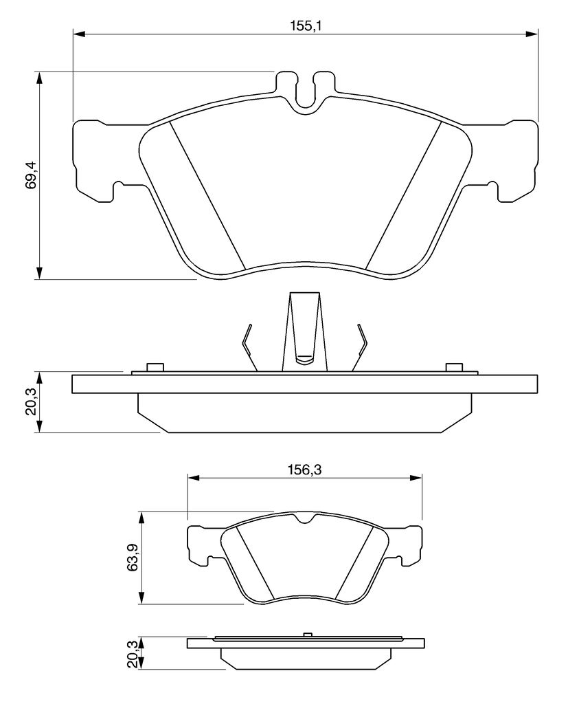 Brake Pad Set, disc brake-4