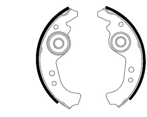 Brake Shoe Set-1