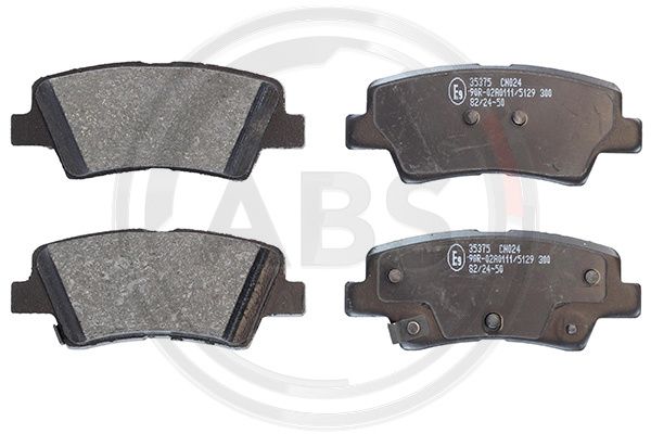 A.B.S. 35375 Brake pad set, disc brake
