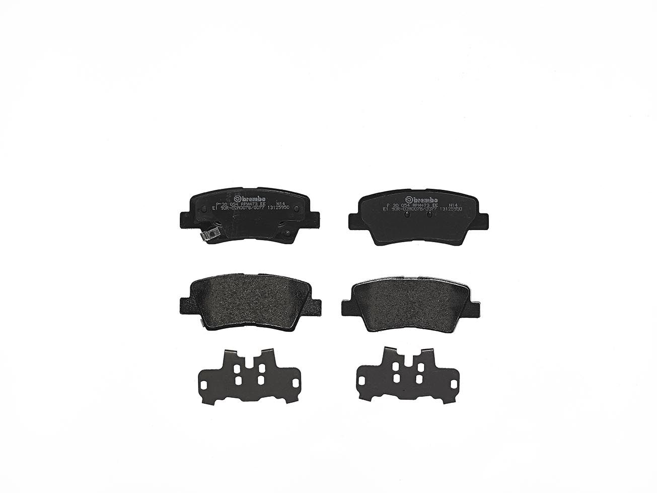 BREMBO P 30 054 Brake pad set, disc brake