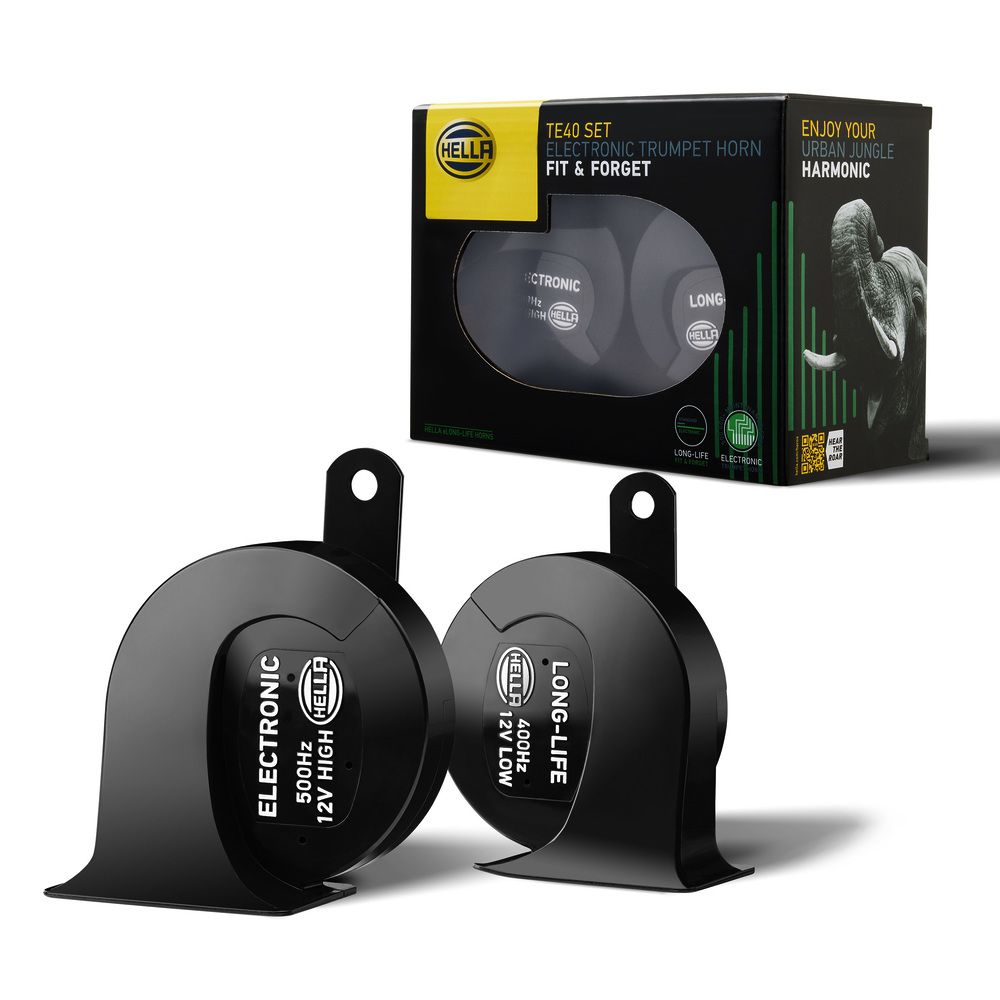 HELLA 3FH 007 728-981 Trumpet horn