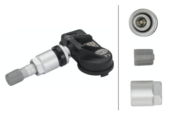 HELLA 6PP 358 139-341 Wheel sensor, tyre-pressure monitoring system