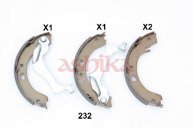 ASHIKA 55-02-232 Brake shoe set