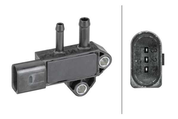 Sensor, exhaust pressure