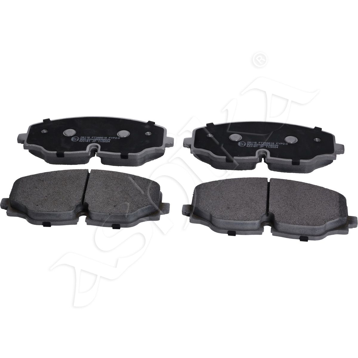 Brake Pad Set, disc brake-main