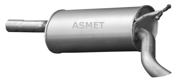 ASMET 01.030 Rear muffler