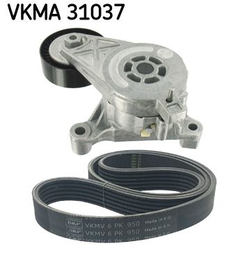 SKF VKMA 31037 V-ribbed belt set
