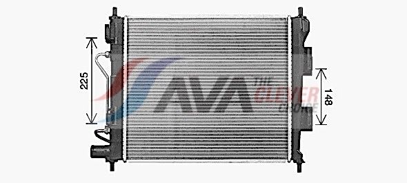 Radiator, engine cooling-1