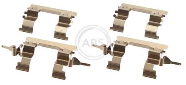 priedų komplektas, diskinių stabdžių trinkelės