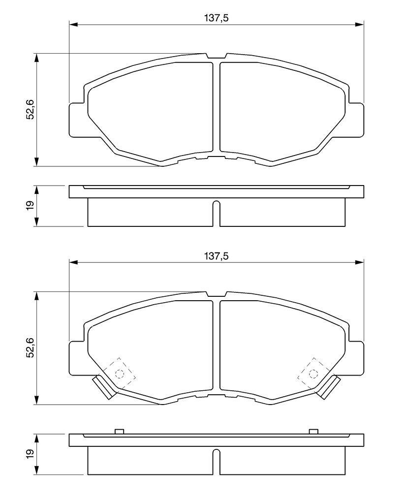 Brake Pad Set, disc brake-4